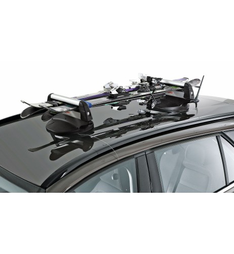 Portasci e snow magnetico universale con antifurto Huski 3 sci o 2 snow