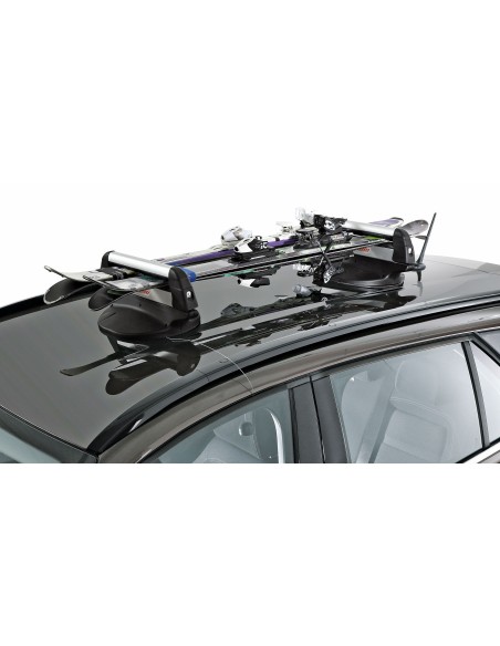 Portasci e snow magnetico universale con antifurto Huski 3 sci o 2 snow