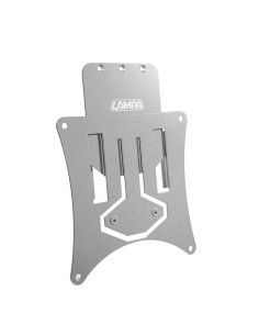 Portatarga con sistema estraibile per targhe moto