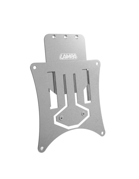 Portatarga con sistema estraibile per targhe moto