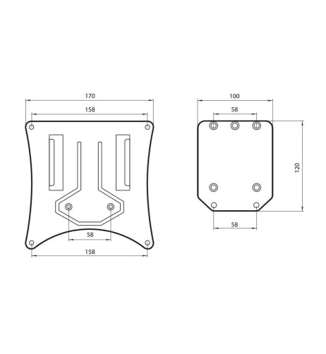 Portatarga con sistema estraibile per targhe moto