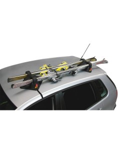 Portasci magnetico universale 2 paia di sci carving con chiave 2