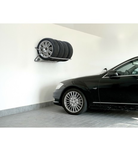 Supporto porta gomme e cerchioni da parete richiudibile XL foldable rack