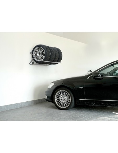 Supporto porta gomme e cerchioni da parete richiudibile XL foldable rack