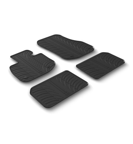 Set tappetini su misura gomma per Bmw X1 U11 elettrica dal 2022