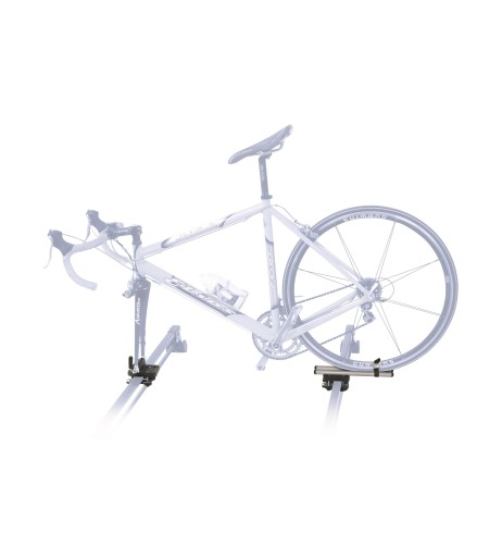 Portabici da tetto a forcella per barre portatutto max 70mm Pordoi