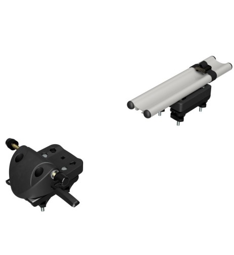 Portabici da tetto a forcella per barre portatutto max 70mm Pordoi