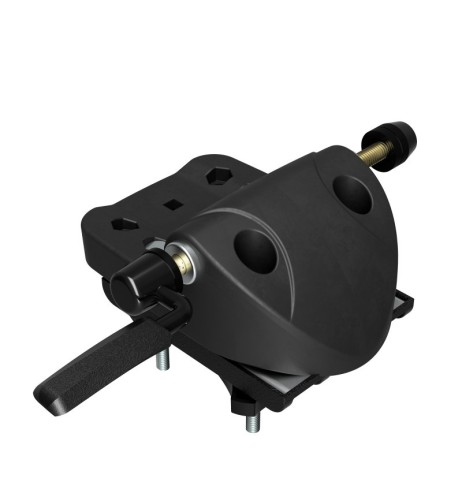 Portabici da tetto a forcella per barre portatutto max 70mm Pordoi