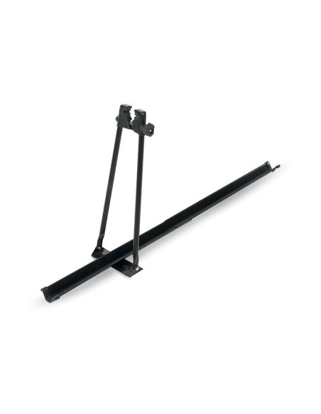 Portabici da tetto universale acciaio verniciato nero Bici 1000