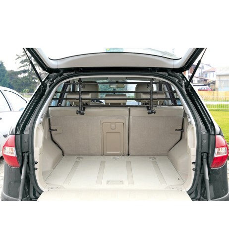 Griglia divisioria animali e merci bagagliaio compatta fissaggio a poggia