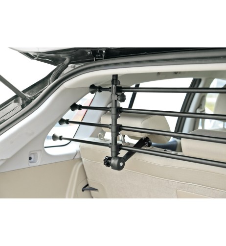 Griglia divisioria animali e merci bagagliaio compatta fissaggio a poggia