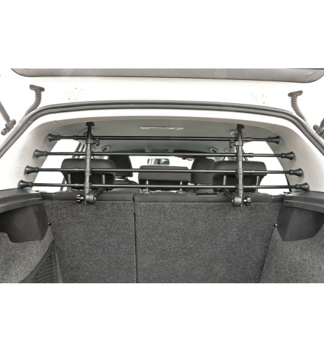 Griglia divisioria animali e merci bagagliaio compatta fissaggio a poggia