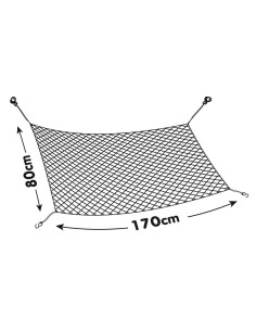 Rete divisoria per cani elasticizzata 170x80cm 2