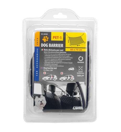Rete divisoria per cani elasticizzata 85x75cm