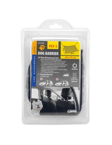 Rete divisoria per cani elasticizzata 85x75cm