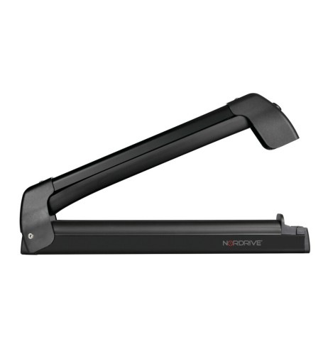 Portasci e Snowboard NK 60 in alluminio nero per barre 6 sci o 4 snow
