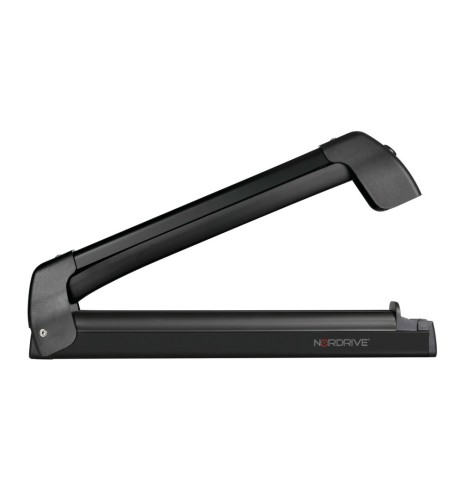 Portasci e Snowboard NK 60 in alluminio nero per barre 6 sci o 4 snow