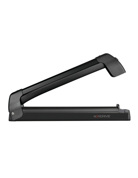Portasci e Snowboard NK 60 in alluminio nero per barre 6 sci o 4 snow