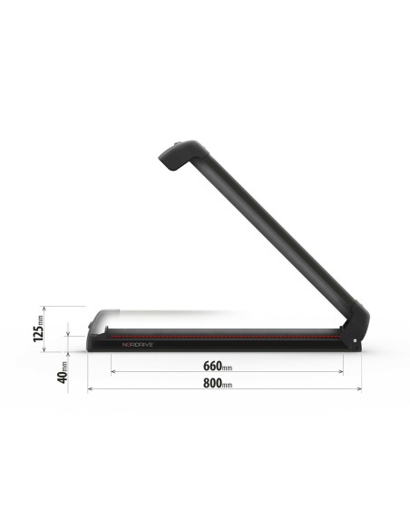 Portasci e Snowboard NK 60 in alluminio nero per barre 6 sci o 4 snow