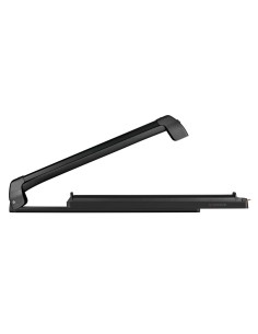 Portasci e Snowboard PS 60 Scorrevole in alluminio nero per barre 6 sci o 4 2