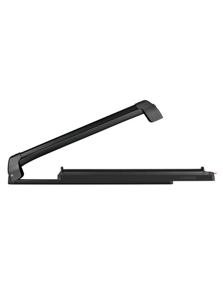 Portasci e Snowboard PS 60 Scorrevole in alluminio nero per barre 6 sci o 4