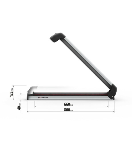 Portasci e Snowboard NK 60 in alluminio per barre 6 sci o 4 snow