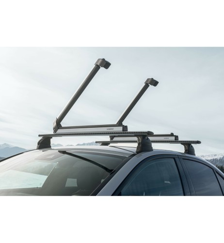 Portasci e Snowboard NK 60 in alluminio per barre 6 sci o 4 snow