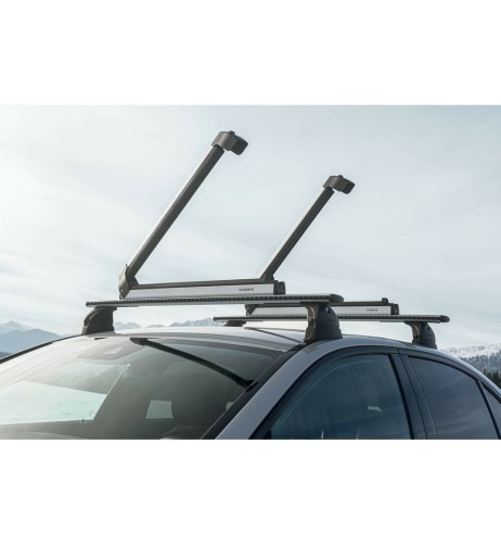 Portasci e Snowboard NK 60 in alluminio per barre 6 sci o 4 snow