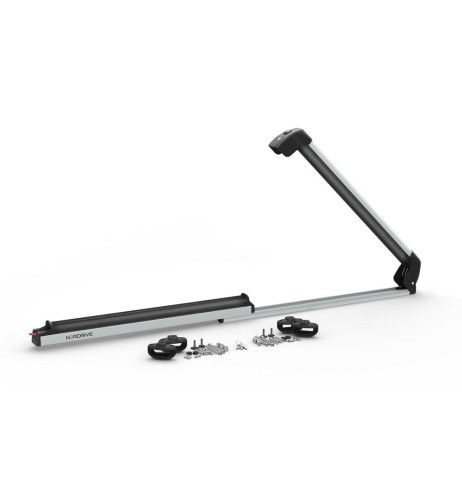 Portasci e Snowboard PS 60 Scorrevole in alluminio per barre 6 sci o 4 snow