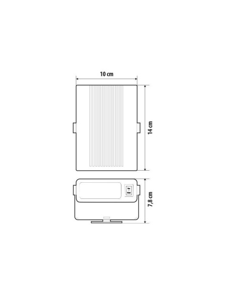 Scaldino sbrinatore e ventilatore 24V 150W