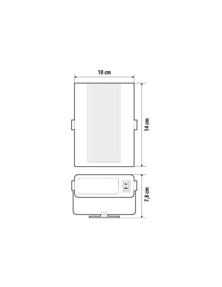 Scaldino sbrinatore e ventilatore 24V 150W
