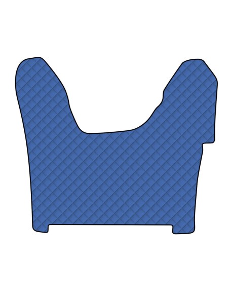 Tappeto centrale camion in similpelle imbottito Blu Iveco S Way dal 2024