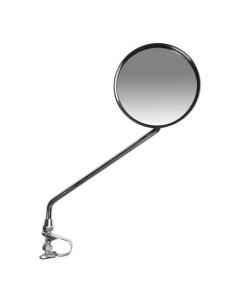 Specchietto retrovisore bicicletta bici ciclo in acciaio cromato Universa