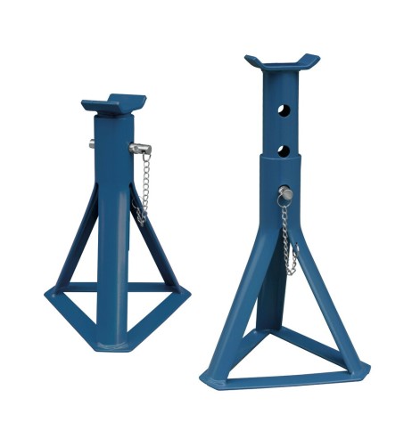 Coppia cavalletti officina omologati 2000Kg