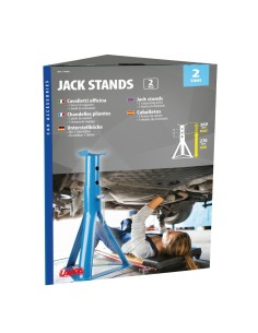 Coppia cavalletti officina omologati 2000Kg 2