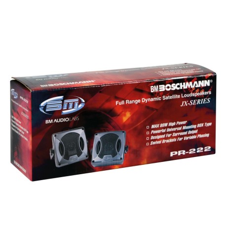 Altoparlanti in titanio mont Superficie 80W PR 2210