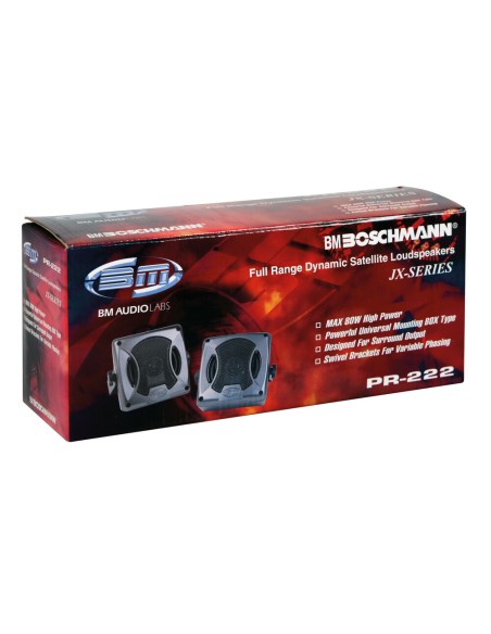 Altoparlanti in titanio mont Superficie 80W PR 2210