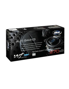 Coppia di altoparlanti Boschmann WJ1 2 vie 270W diametro 100mm 2