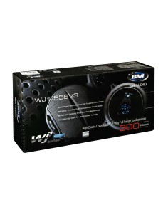 Coppia di altoparlanti Boschmann WJ1 3 vie 300W diametro 130mm 2