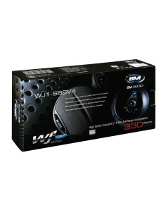 Coppia di altoparlanti Boschmann WJ1 4 vie 330W diametro 160mm 2