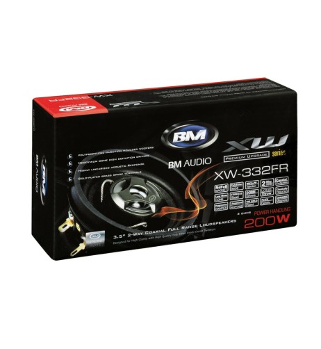 Coppia di altoparlanti Boschmann XW 2 vie 200W diametro 85mm