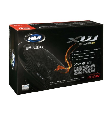 Coppia di altoparlanti Boschmann XW 3 vie 400W 160x225mm