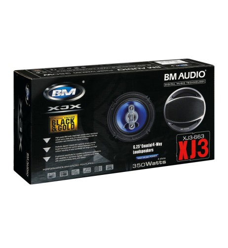 Coppia di altoparlanti Boschmann XJ3 663 350W 158mm