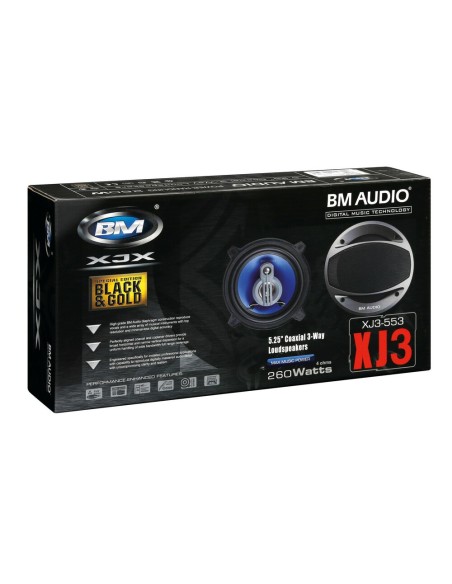 Coppia di altoparlanti Boschmann XJ3 553 260W 130mm