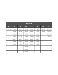 Coppia di calze da neve MCS omologate per auto 079 2