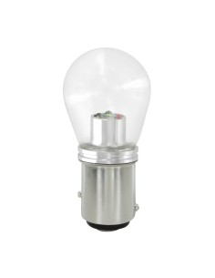 Kit 2 lampadine Mega Led Cree 9 32V BAY15d 1 LED 6500K