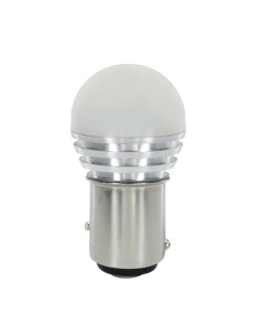 Lampadina auto BAY15d PY21 5W 1 mega Led COB 10 30V Bianco