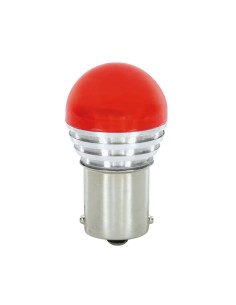 Lampadina auto BAU15s PY21W 1 mega Led COB 10 30V Arancio