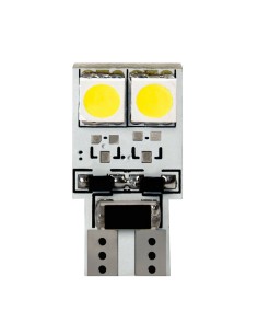Coppia lampadine Hyper Led 24V T10 W2 1x9 5d 4 LED bianche
