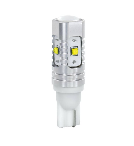 Lampadine auto T10 W2 1x9 5d 5 mega Led CREE 10 30V